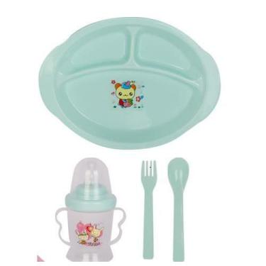 Imagem de Kit Alimentação bebê, Kit Introdução Alimentar Bebê, kit com 4 peças c