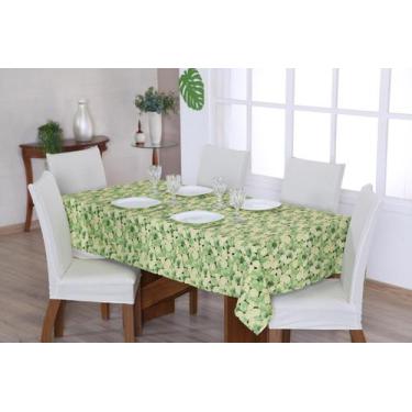 Imagem de Toalha de Mesa 8 Lugares Estampada 1,40 x 2,8 m Sala Jantar - Olizonit