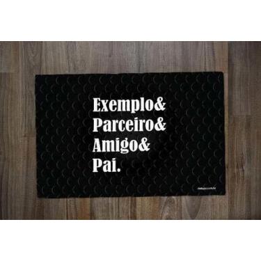 Imagem de Jogo Americano Retangular Neoprene Paizão Meu Herói - Deluzz, Parceiro