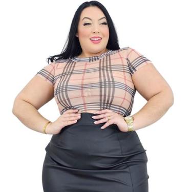 Imagem de Bori Bodi Tule Transparente Plus Size Segunda Pele 44 ao 52 G1 - LA-BE