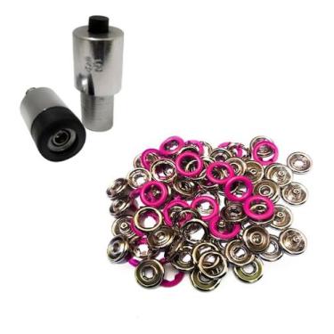 Imagem de Botão De Pressão de Metal 35 Para Roupinha de Bebê Body Cx.200 + Matri