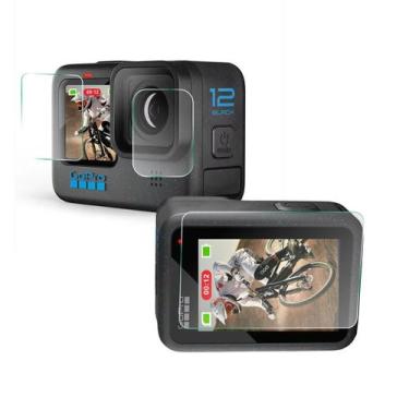 Imagem de Película para GoPro Hero 12 / 11 / 10 / 9 Black em Vidro Temperado - F