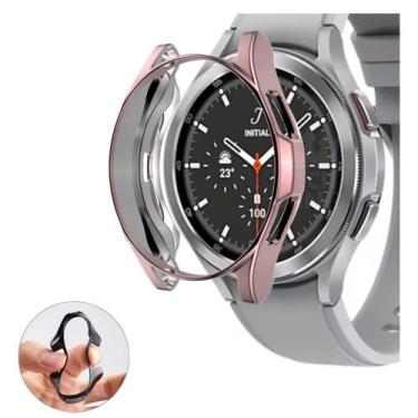 Imagem de Capinha Vazada Cobre todas as bordas Para Watch4 Classic 42 - Genérico