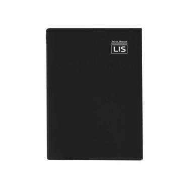 Imagem de Caderno Grande Costurado Brochura Capa Dura 96 Folhas - Pauta Branca, 