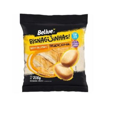 Imagem de Bisnaguinhas Sem Glúten Tradicional Belive 200g