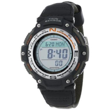 Imagem de Casio Relógio esportivo masculino SGW100B-3V bússola digital com sensor duplo