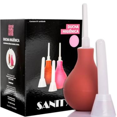 Imagem de Ducha Chuca Bombinha Higienica Intima Vaginal Anal Retal Enema N14