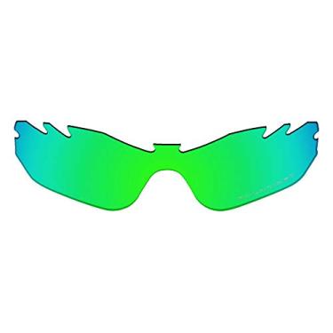 Imagem de Lentes de reposição OOWLIT compatíveis com óculos de sol Oakley Radar Edge Ventilado, Emerald Polycarbonate Combine8™ Polarized, One Size