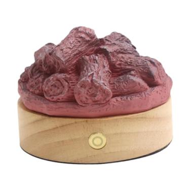 Imagem de Ｂｅｓｇａ Luz noturna para fogueira, luz noturna de de fogo, luz de enfermagem, decoração de quarto, lâmpada de mesa, lâmpada de lenha para presente de