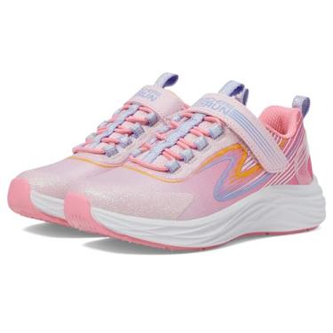 Imagem de Skechers Tênis feminino Go-Run-Accelerate, Elos rosa/multi, 11.5 Little Kid