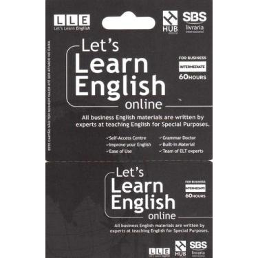 Imagem de Let's Learn English Card - For Business - Intermediate (6 Months) - Hu