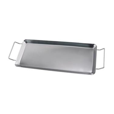 Imagem de Generic Frango asa pernas Bandeja de gotejamento assar panela portátil portátil bandeja de churrasqueira para atividades churrasqueira piqueniques