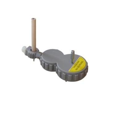 Imagem de bússola com fita métrica para desenho preciso, ferramenta ideal para círculos e linhas, bússola de fita que pode desenhar círculos, adequada para carpintaria, arte e outros fins