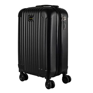 Imagem de Mala Média 23KG Expansível ABS Ultra Leve Giratória Maldivas (Preta)