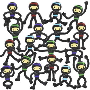Imagem de Ninjas Dobráveis ArtCreativity - Conjunto com 48 Peças