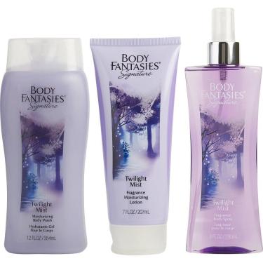 Imagem de Kit Presente Feminino Body Fantasies Twilight Spray Corporal 240 Ml&Loção 207 Sabonete Líquido 355