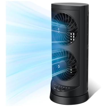 Imagem de Ventilador de torre KopBeau para quarto, ventiladores de resfriamento oscilantes de 42 polegadas com ventilador potente de piso sem lâmina