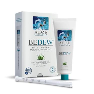 Imagem de Aloe Cadabra Hidratante Vaginal Orgânico Bedew – Sem Medicamentos, Sem Hormônios, Alívio Da Secura Vaginal, Menopausa, Duradouro, Ph Equilibrado E Ingredientes Totalmente Naturais, 2 Aplicadores De