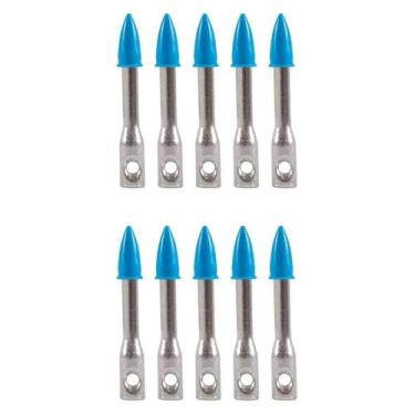 Imagem de Kit 10 Pino Com Furo De Ação Direta 1/4 3x27 - Âncora - Ancora, Azul