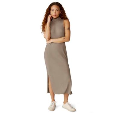 Imagem de Beyond Yoga Vestido midi feminino bem viajado, Bétula, G