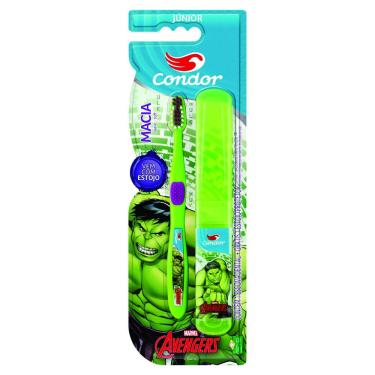 Imagem de Escova de dente condor avengers gts estojo