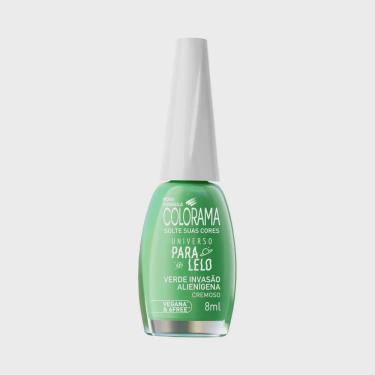 Imagem de Esmalte colorama universo paralelo cor verde invasão alienígena 8ML
