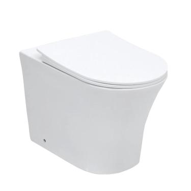 Imagem de Vaso Sanitário Convencional Tanzanita pingoo.casa - Branco
