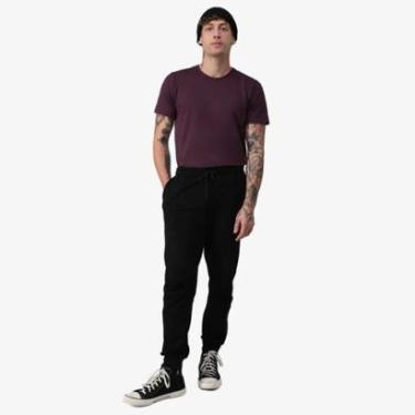 Imagem de CALÇA MOLETOM MASCULINA TECH IMPERMEÁVEL BASICAMENTE - PRETO Cor:;Tamanho:P;Gênero:Masculino-Masculino