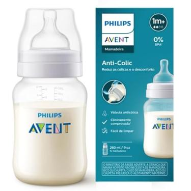 Imagem de Mamadeira Anti-Colic SCY103/01 Philips Avent 260ml Transparente