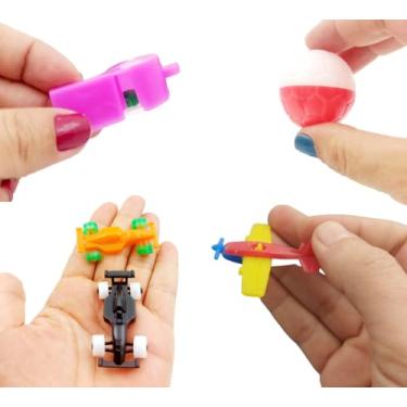 Imagem de Conjunto com 100 Brinquedinhos Mini Brinquedo Plástico Nacional Kit para Lembrancinhas Mimos Prendas Sacolinhas Surpresa Festas