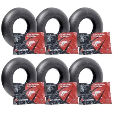 Imagem de Kit Câmara de Ar (A) Carriola 3.25/3.50 MJ8 com 6 Unidades - MAGNUM