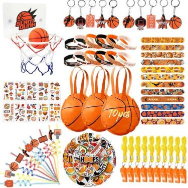 Imagem de Lembrancinhas de basquete RefinedNest, 121 unidades com conjunto de ti