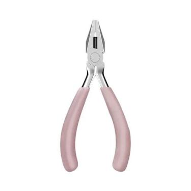 Imagem de Conjunto de Alicates de Corte de Fio - Aço Inoxidável Rosa para Miçang