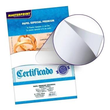 Imagem de PAPEL FOTO PRATA LAMINADO / ARTESNATO 250g/m - A4 - 10 FOLHAS - MASTER