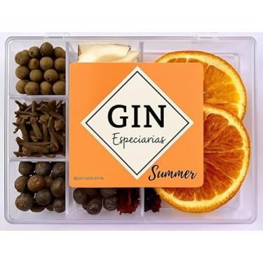 Imagem de Gin Especiarias Summer 7match | 6 Especiarias Naturais | Embalado a Vácuo | Pimenta Jamaica, Cravo, Coco, Cramberry, Laranja