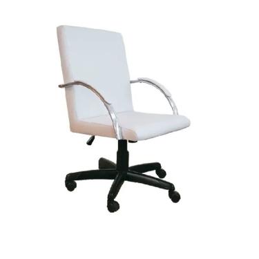 Imagem de Cadeira Escritório Giratória Work Branca100% Nacional
