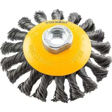 Imagem de Escova Aco Circular Conica 4x1/2 M14 Torcida Vonder 6325412141