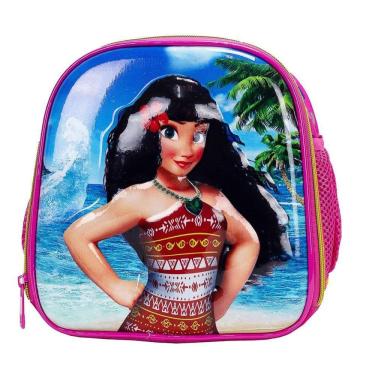 Imagem de Lancheira Térmica Infantil Moana Alto Relevo Rosa