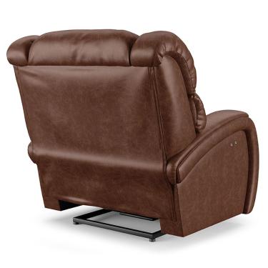 Imagem de Poltrona Do Papai Reclinável Napoli Power Touch Massagem Pu Marrom Brilho Fh1