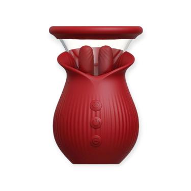 Imagem de Estimulador Clitoriano Com Pulsação E Movimento Scarlet Coleção L?amour Lovetoys - Vermelho