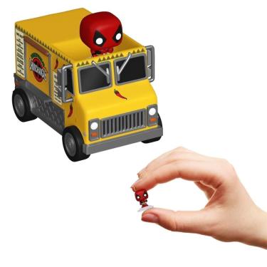 Imagem de Bitty Pop! Town Marvel - Deadpool e Caminhão Chimichanga