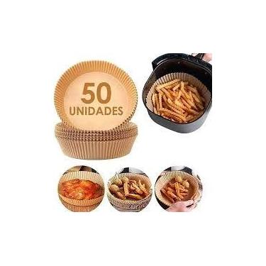 Imagem de 50 Formas De Airfryer Descartavel Antiaderente De Papel - FWB