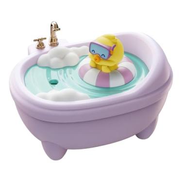 Imagem de Wswqop Umidificador de ar com difusor de óleos essenciais de animais fofos, umidificador portátil silencioso para quarto, pulverizador para mesa, sala de, Roxo