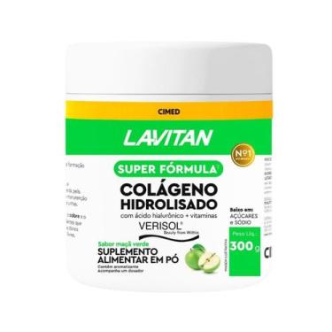 Imagem de Lavitan Colágeno Hidrolisado Sabor Maçã Verde Pote 300g, Maçã Verde