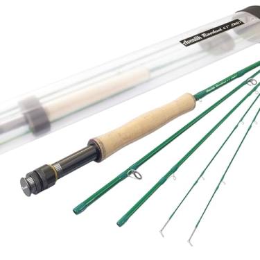 Imagem de Aventik Vara De Pesca Com Mosca Riverbend Series Im8 Graphite Blank 0/1/2/3/4/5/6/7/8 Wt, Varas Leves Ação Média Rápida (8'6'' Lw5 Ponta Extra)