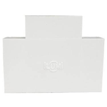Imagem de Acabamento para canaleta tipo T 40X16 Branco - ILUMI 62040