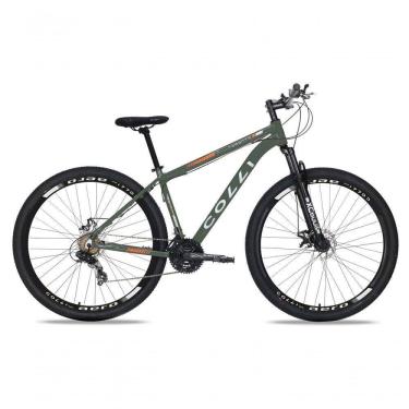 Imagem de Bicicleta Colli Toronto Aluminio Aro 29 Disco-shimano 21v Verde Militar