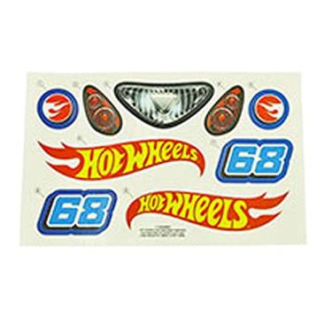 Imagem de Hot Wheels Peças de reposição para Fisher-Price Tough Trike - GWT17 ~ Etiqueta de substituição/folha de adesivo para triciclo