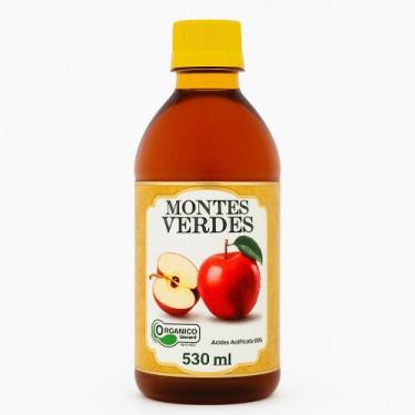 Imagem de Vinagre De Maçã Orgânico Montes Verdes 530ml original, Vinagre de Maça