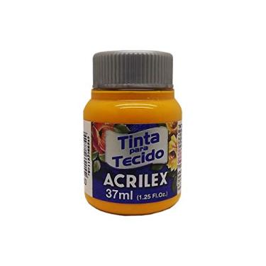 Imagem de Tinta para Tecido Fosca Acrilex 37 ml Amarelo Gema - 833